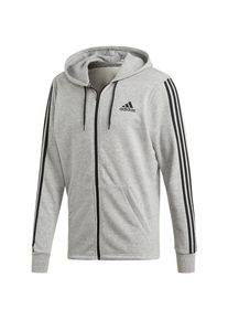 adidas Performance, Herren Sweatjacke 'MH 3', Graumeliert / Schwarz