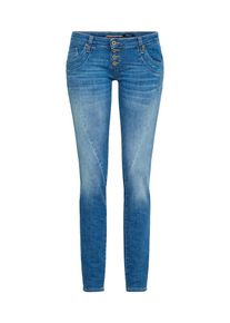 PLEASE, Damen Slim Fit Denim, Blue Denim