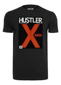 Mister Tee, Herren Tee 'Hustler X-Rated', Rot / Schwarz / Wei&szlig;