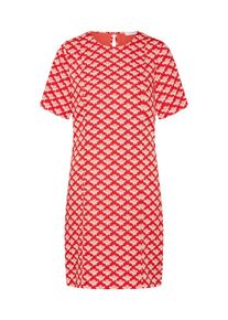 Calvin Klein, Damen Kleid, Rot / Weiß