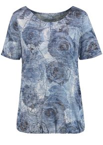 Gerry Weber, Damen Shirt, Himmelblau / Hellgrau