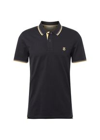 Selected Homme, Herren Poloshirt, Gelb / Schwarz / Weiß
