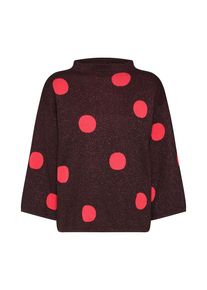 N&uuml;mph N&Uuml;MPH, Damen Shirt 'Jatoba', Braun / Pink