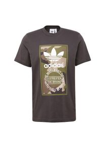 adidas originals, Herren Shirt 'CAMO TEE', Gr&uuml;n / Schwarz