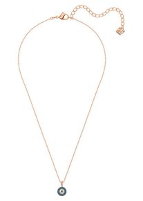 Swarovski, Damen Kette 'Luckily 5468919', Himmelblau / Gold / Weiß