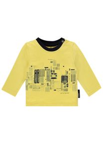 Noppies, Langarmshirt, Gelb / Schwarz