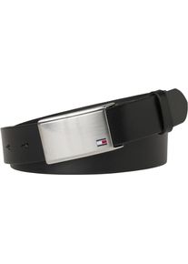 Tommy Hilfiger, Herren G&uuml;rtel, Schwarz / Silber