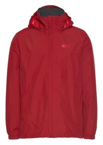 Jack Wolfskin, Herren Funktionsjacke 'Stormy point', Feuerrot