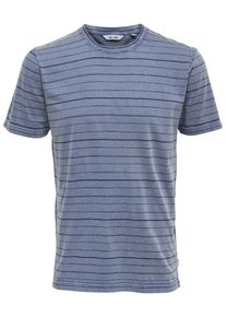 Only & Sons Only & Sons, Herren Schmal geschnittenes T-Shirt, Blau