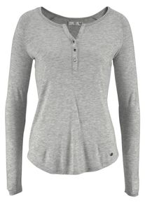 AJC, Damen Langarmshirt, Grau