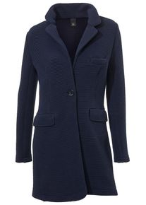 Heine, Damen Jerseyblazer, Nachtblau