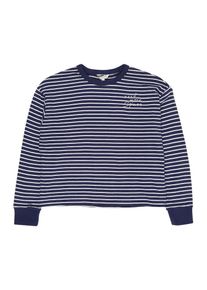 REVIEW for Teens, M&auml;dchen Longsleeve, Navy / Wei&szlig;