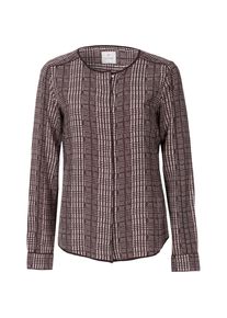 Culture, Damen Bluse, Burgunder / Weiß