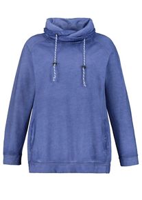 Ulla Popken, Damen Sweatshirt, Blau