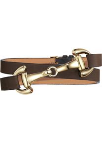 dimacci, Damen Armband 'Favorit 39523', Braun / Gold