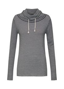 ABOUT YOU, Damen Pullover 'Liz', Schwarz / Weiß