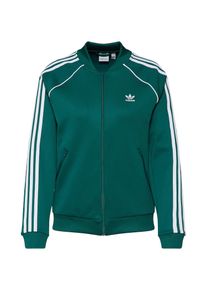 adidas originals, Damen &Uuml;bergangsjacke 'SST', Gr&uuml;n / Wei&szlig;