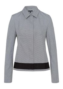 More & More MORE & MORE, Damen Blazer, Anthrazit / Wei&szlig;