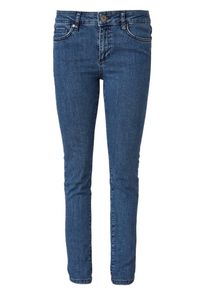 TRIANGLE, Damen Curvy Extra Slim: Stretchdenim, Blue Denim