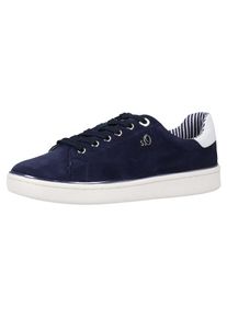 s.Oliver BLACK LABEL, Damen Sneaker, Ultramarinblau / Weiß