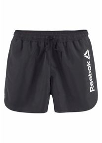 Reebok, Herren Badeshorts, Schwarz