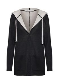 monari, Damen Strickjacke, Schwarz