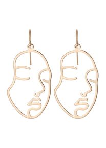 ABOUT YOU, Damen Ohrringe 'Clarie', Gold