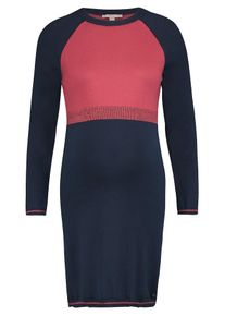 Esprit Maternity, Damen Kleid, Nachtblau / Pink