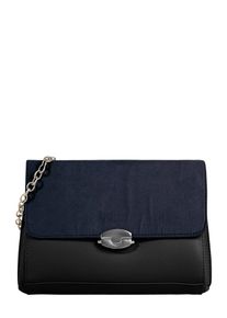 ABOUT YOU, Damen Handtasche 'Davina', Navy / Schwarz