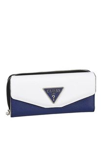 Guess, Damen Geldbörse 'Maddy', Navy / Weiß