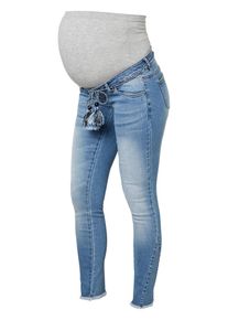 MAMALICIOUS, Damen Umstandsjeans, Blue Denim