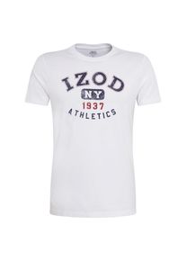 IZOD, Herren Shirt, Blau / Weiß