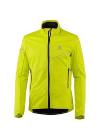 Salomon, Herren Softshelljacke, Kiwi / Schwarz