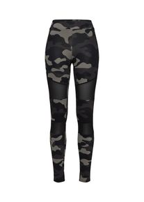 Urban Classics, Damen Leggings, Grau / Dunkelgrau / Schwarz