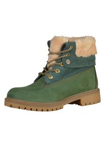 Darkwood, Damen Stiefelette, Champagner / Braun / Grün