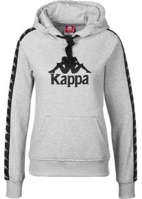 Kappa, Damen Pullover 'Twenny', Graumeliert / Schwarz