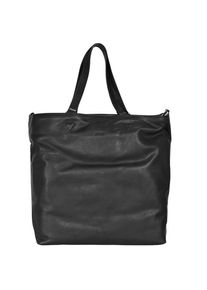 Bree, Damen Stockholm 34 Shopper Tasche Leder 38 cm, Schwarz