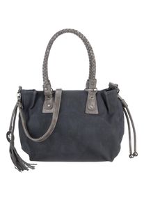 Rieker, Damen Henkeltasche, Nachtblau / Grau