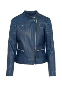Be Edgy, Damen Bikerjacke 'LARA', Dunkelblau