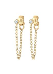 Elli, Damen Ohrringe, Gold