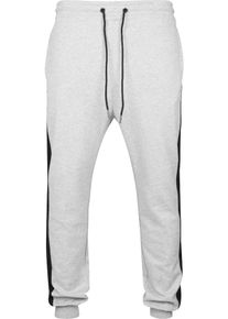 Urban Classics, Herren Pants, Graumeliert / Schwarz
