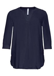 sheego Casual, Damen Tunika, Marine