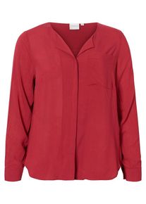 JUNAROSE, Damen Hemd, Feuerrot