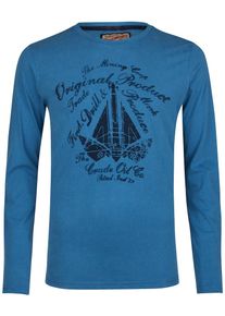PETROL INDUSTRIES, Herren Langarmshirt, Himmelblau