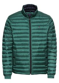 Tommy Hilfiger, Herren Steppjacke 'LIGHT WEIGHT PACKABL', Dunkelgrün