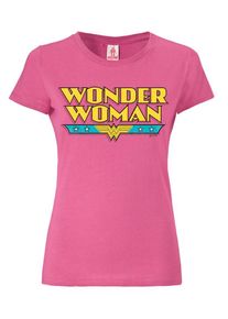 logoshirt, Damen T-Shirt 'Wonder Woman', Pink