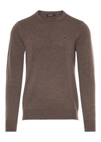 J. Lindeberg J.Lindeberg, Herren Pullover 'Lyle True Merino', Braun