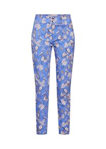 MOS MOSH, Damen Hose 'Tuxen Dali', Creme / Hellblau