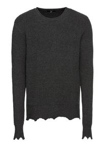tigha, Herren Pullover 'Conor', Dunkelgrau