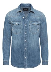 Mavi, Herren Jeanshemd 'DENIM HEMD', Blau